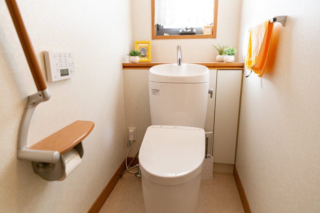トイレのお掃除